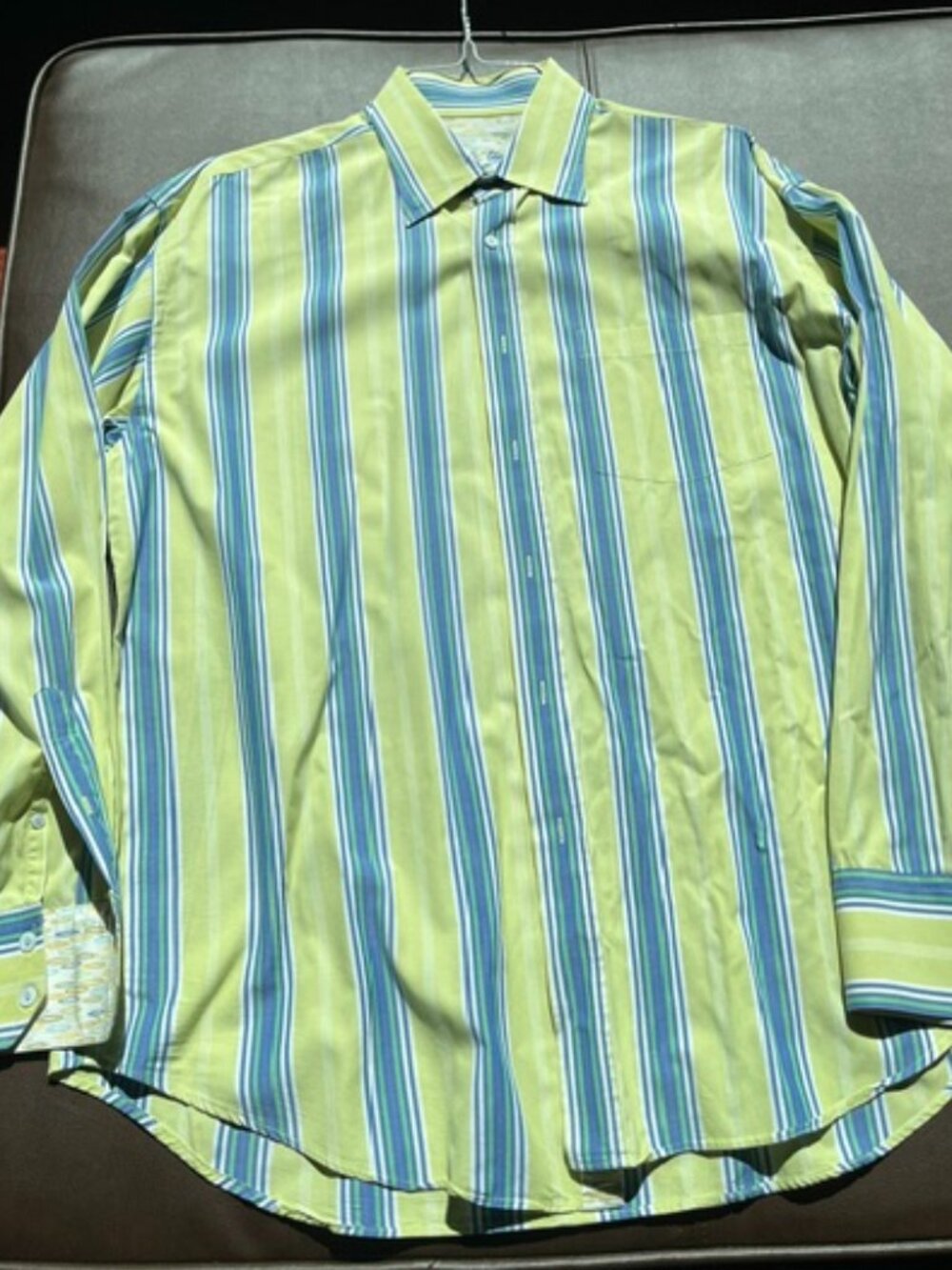 Bugatchi Uomo Men's XL cotton long sleeve shirt